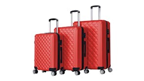 TSB Living Luggage Set 3pcs. - Diamond Red
