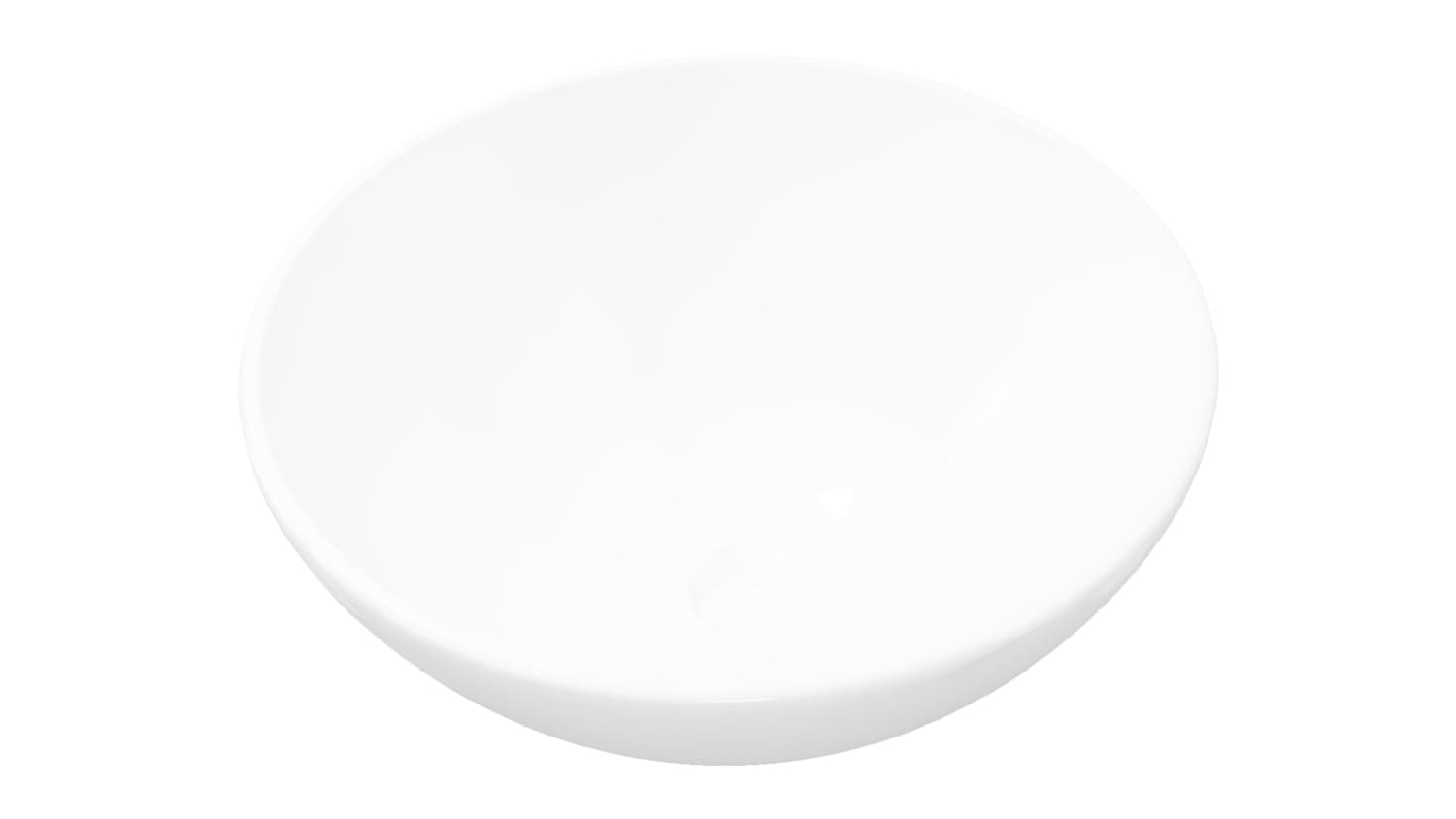 NNEVL Basin Round Ceramic 32.5cm - White