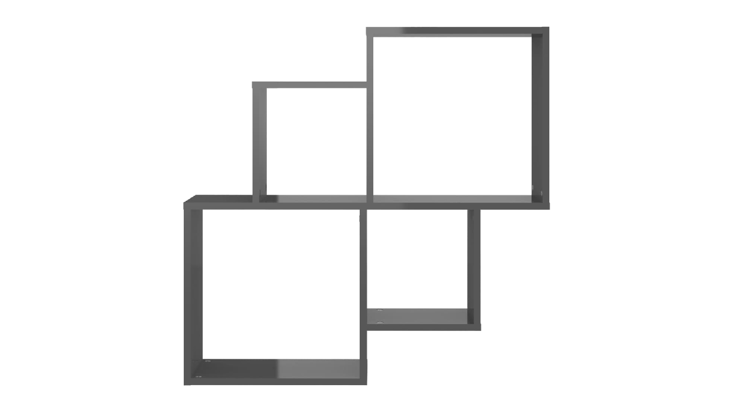 NNEVL Cube Wall Shelves in 80 x 15 x 78.5cm