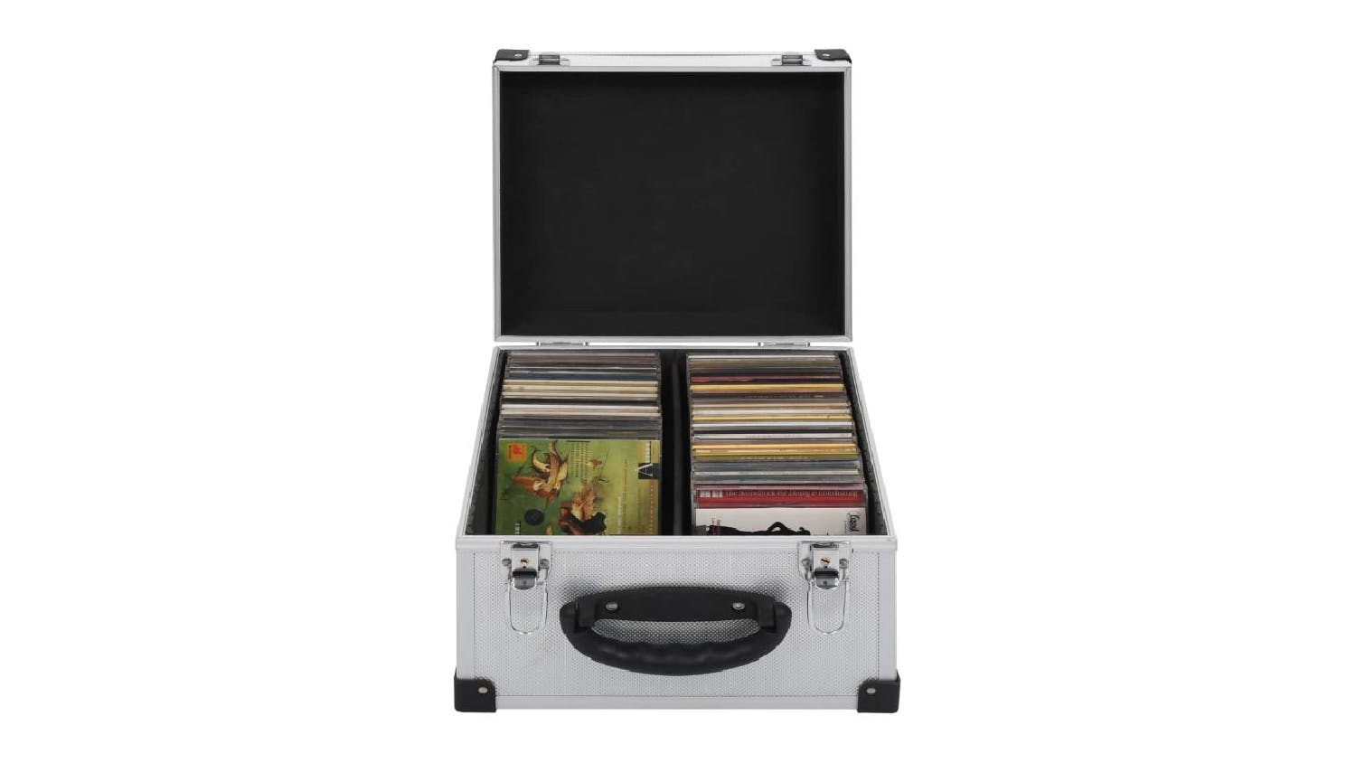 NNEVL CD Storage (40 CDs) - Aluminium/Silver