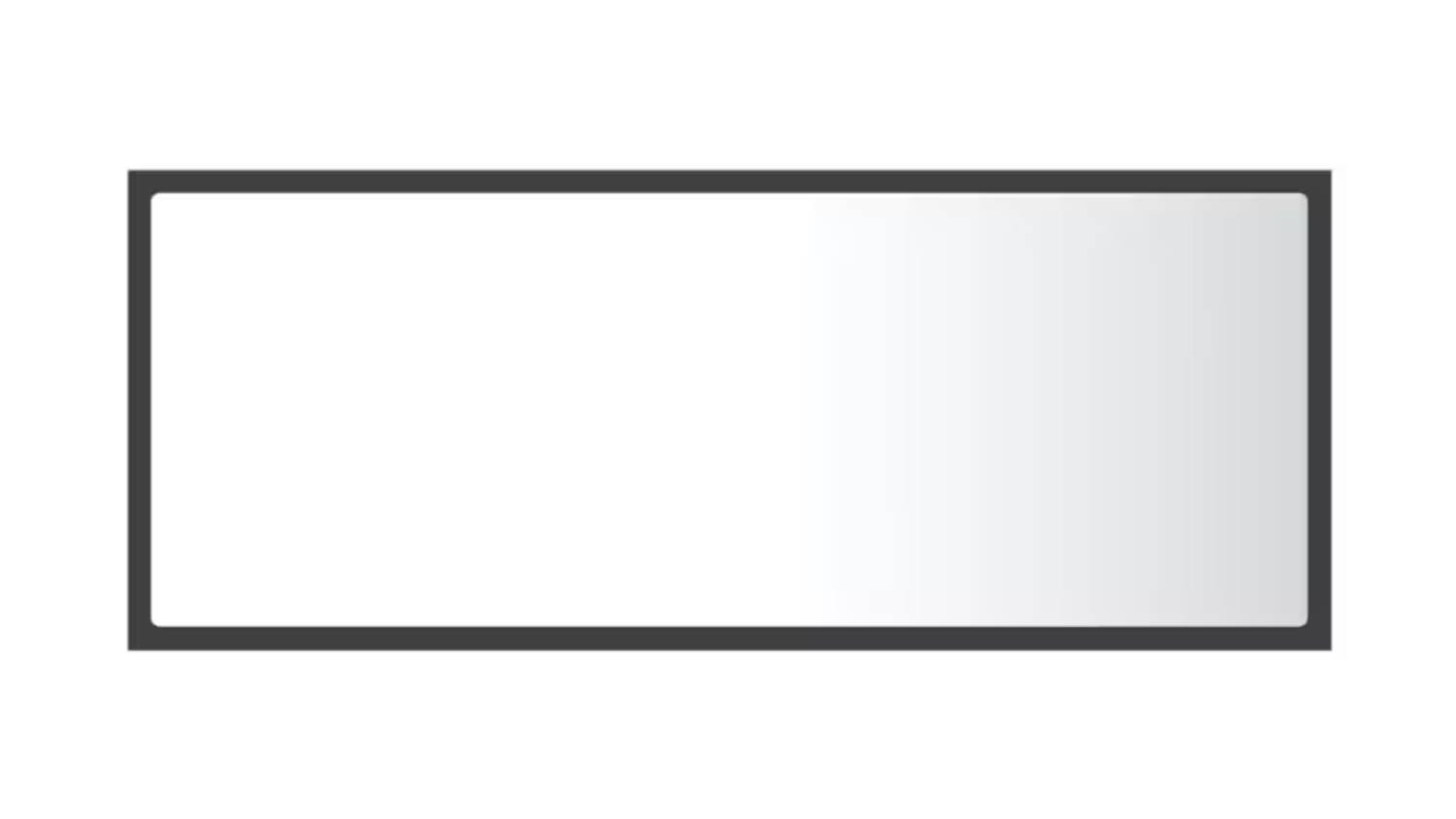 NNEVL LED Backlit Bathroom Mirror in 100 x 8.5 x 37cm