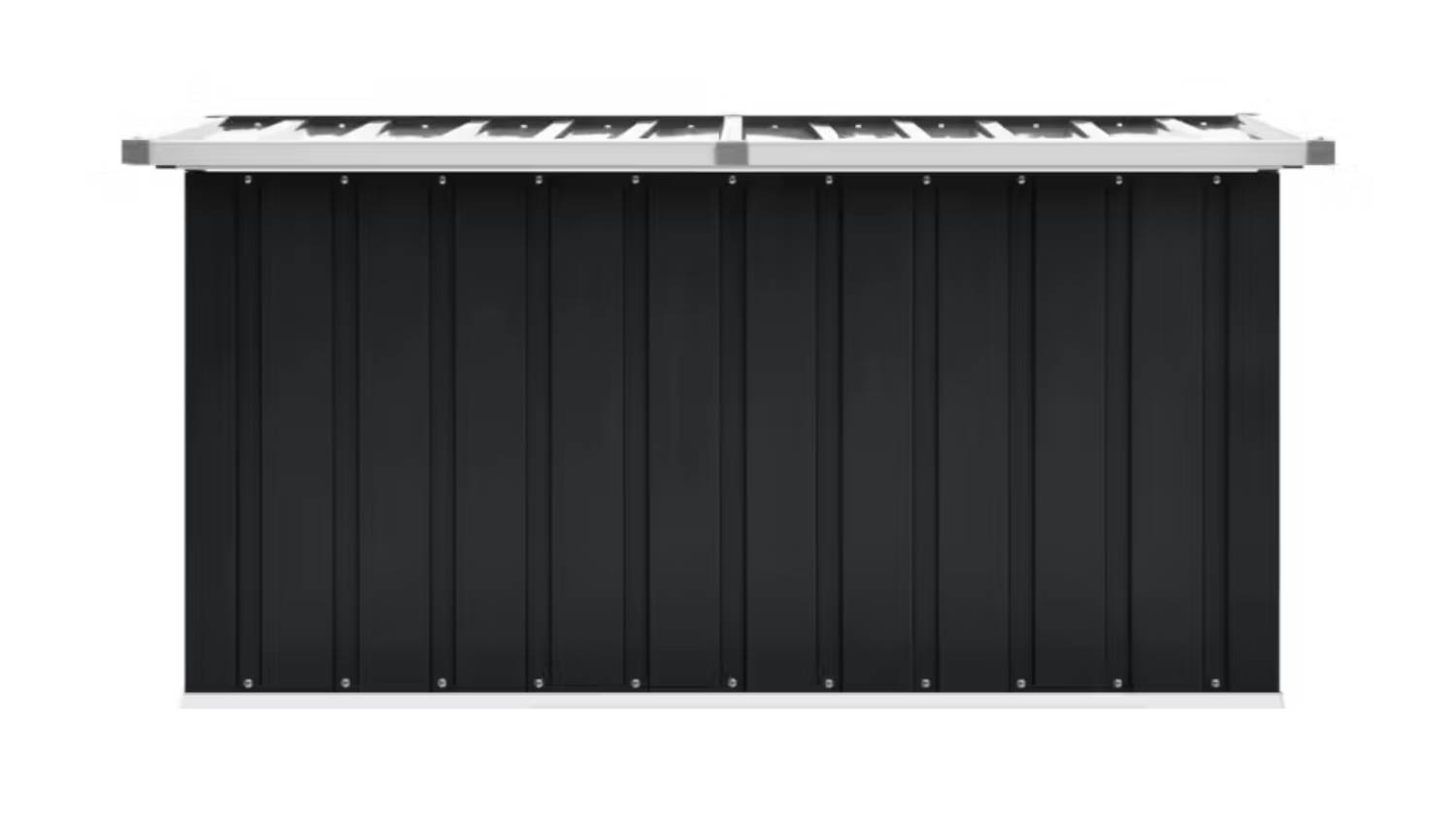 NNEVL Garden Storage Box 129 x 67 x 65cm - Anthracite