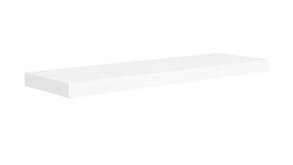 NNEVL Wall Shelves Floating Ledge 2pcs. 80 x 23.5 x 3.8cm - White