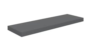 NNEVL Wall Shelves Floating Ledge 80 x 23.5 x 3.8cm - Gloss Grey