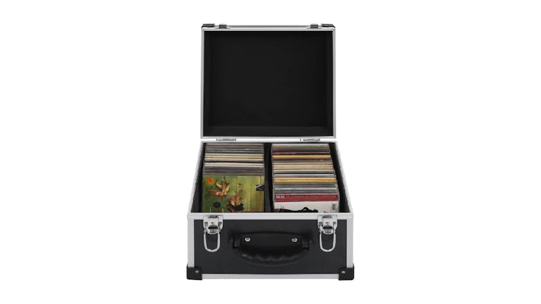 NNEVL CD Storage (40 CDs) - Aluminium/Black