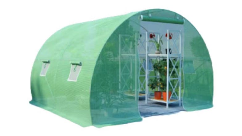 NNEVL Greenhouse w/ Windows 3 x 2 x 2m - Green