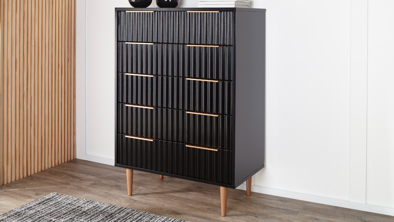 Cuba 5 Drawer Tallboy