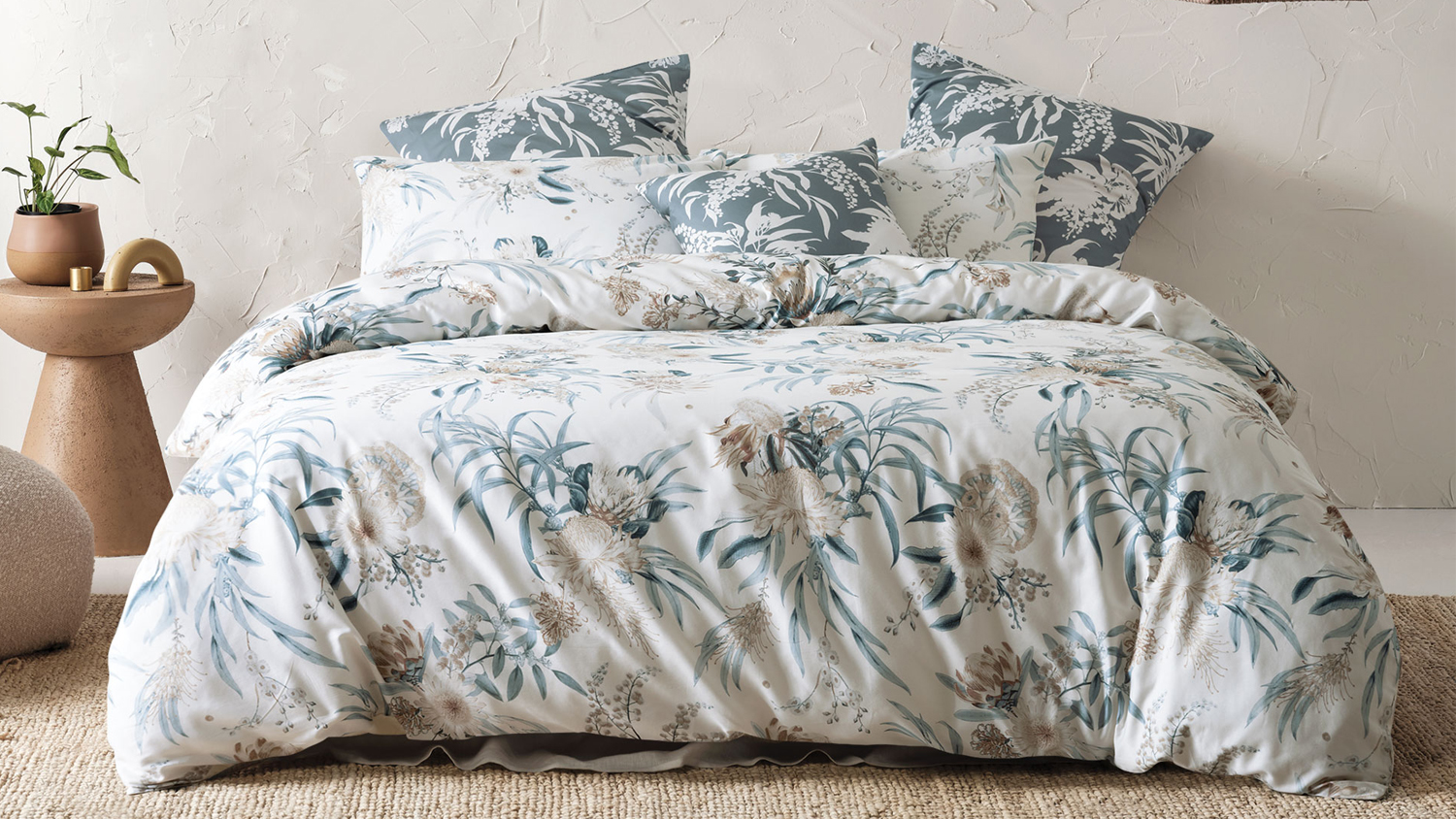 Nella Storm Duvet Cover Set by Savona Californian King Harvey Norman New Zealand