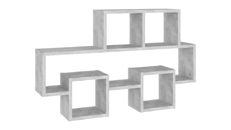 NNEVL Wall Shelves Car-Shaped  82 x 15 x 51cm - Concrete Grey