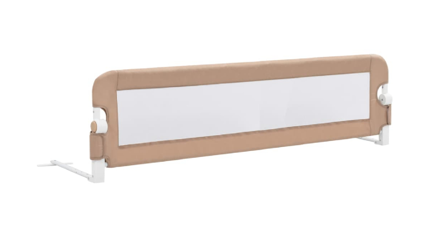 NNEVL Toddler Safety Bed Rail 150cm - Taupe