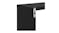 NNEVL Wall Shelves Floating Rectangle 2pcs. 26 x 15 x 26cm - Black