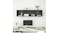 NNEVL Wall Cabinet 4pcs. 37 x 37 x 37cm - Gloss Grey
