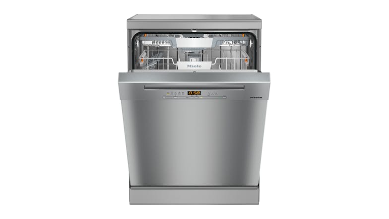 Miele 14 Place Setting 5 Program Freestanding Dishwasher - CleanSteel (G 5210 SC CLST/11587590)