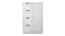 TSB Living 5 Compartment Storage Cabinet & Drawers - White