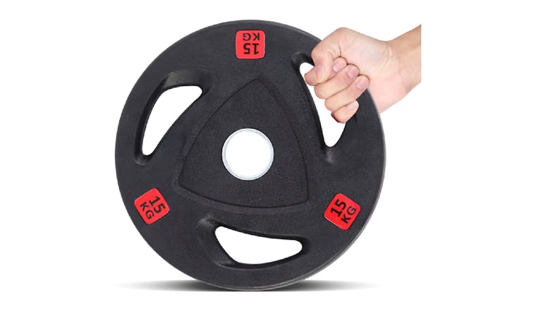 PROTRAIN Rubber Coated Weight Plate 15kg 2pcs.