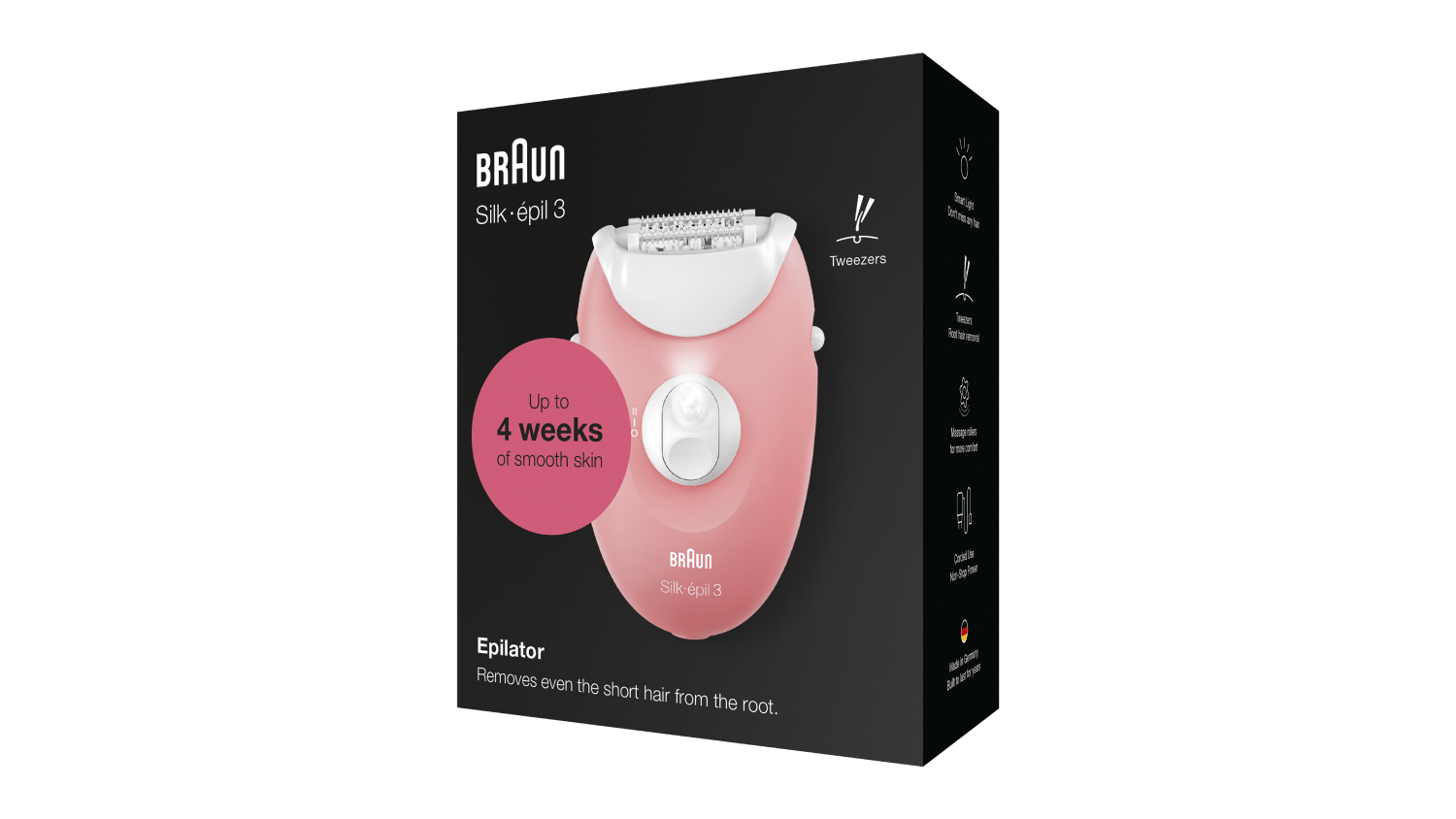 Braun Silkepil SE3176 Corded Epilator Harvey Norman New Zealand