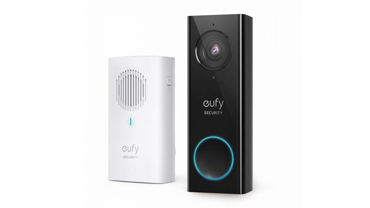 Eufy Video Doorbell with Chime (Wired, 2560x1920, Night Vision, Motion