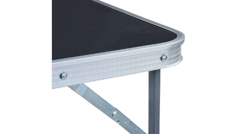 NNEVL Camping Table Folding 80 x 60cm - Grey