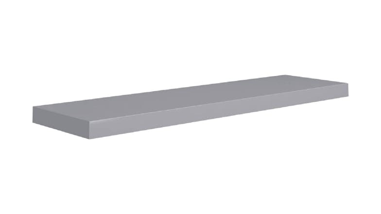 NNEVL Wall Shelves Ledge 2 pcs. 90 x 23.5 x 3.8cm - Grey