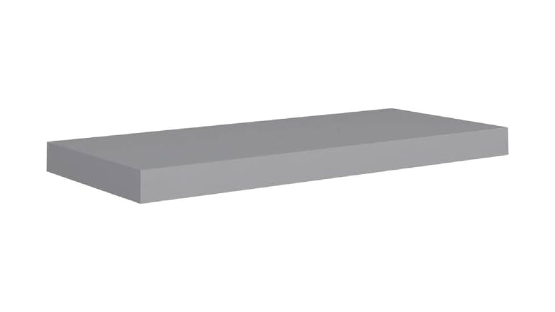 NNEVL Wall Shelves Ledge 2pcs. 60 x 23.5 x 3.8cm - Grey