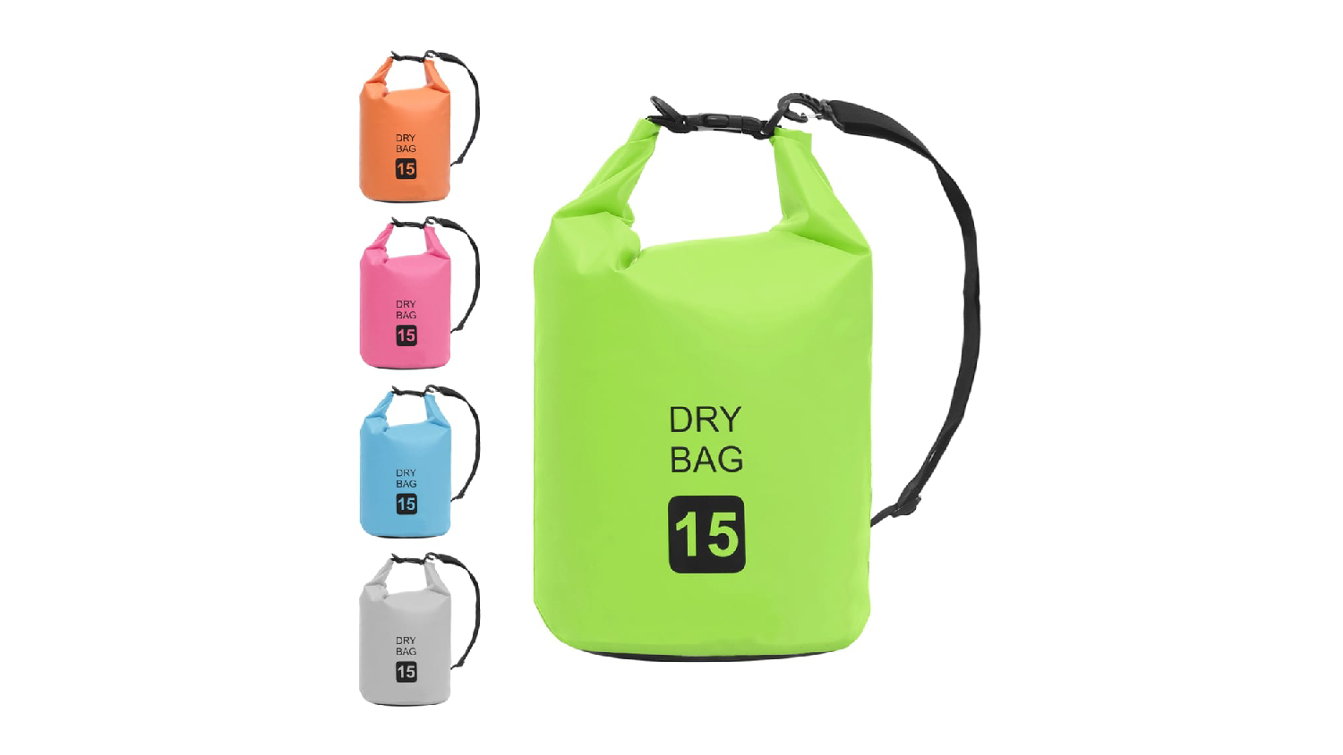 NNEVL PVC Dry Bag 15L - Green