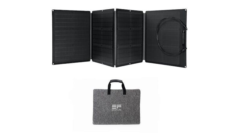 EcoFlow 110W Portable Solar Panel for River 2 Pro/2 Power Station