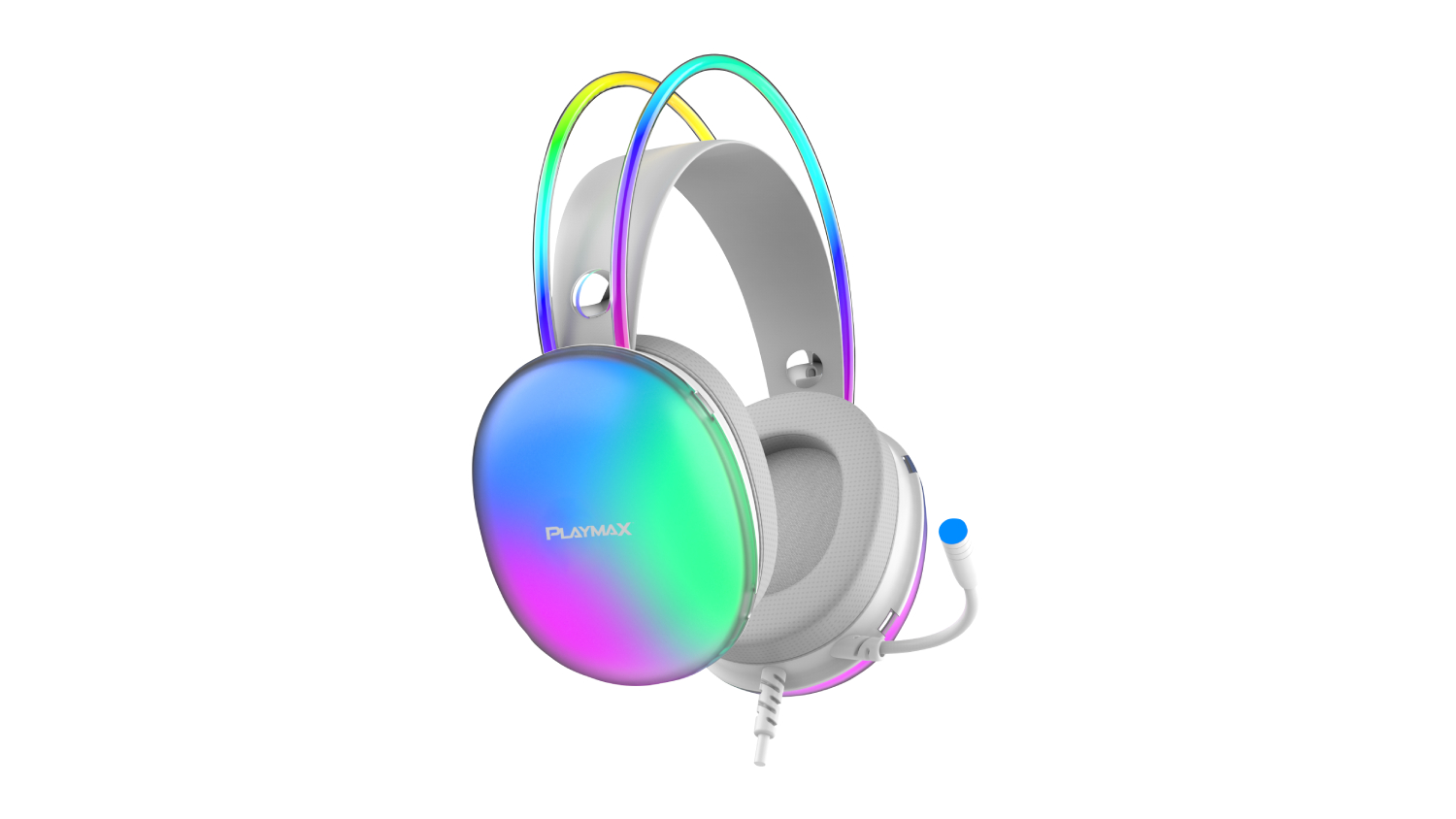 Playmax Aurora Wired OverEar Gaming Headset Harvey Norman New Zealand