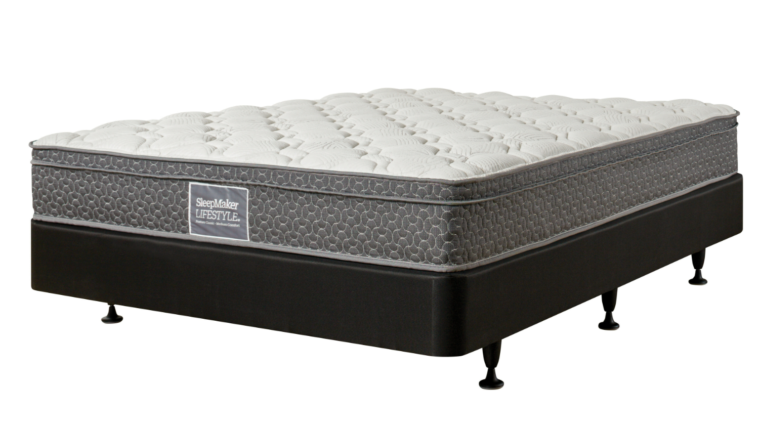Posture Classic Medium Queen Mattress and Base by SleepMaker Harvey Norman New Zealand