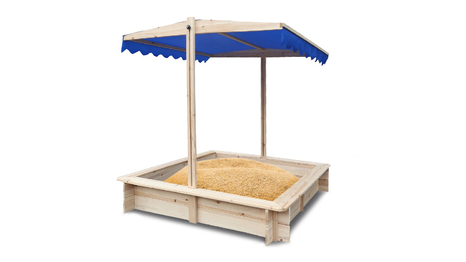 TSB Living Wooden Sandpit with Canopy