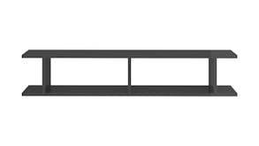 NNEVL Wall Shelves Floating Ladder 2pcs. 105 x 18 x 20cm - Gloss Grey