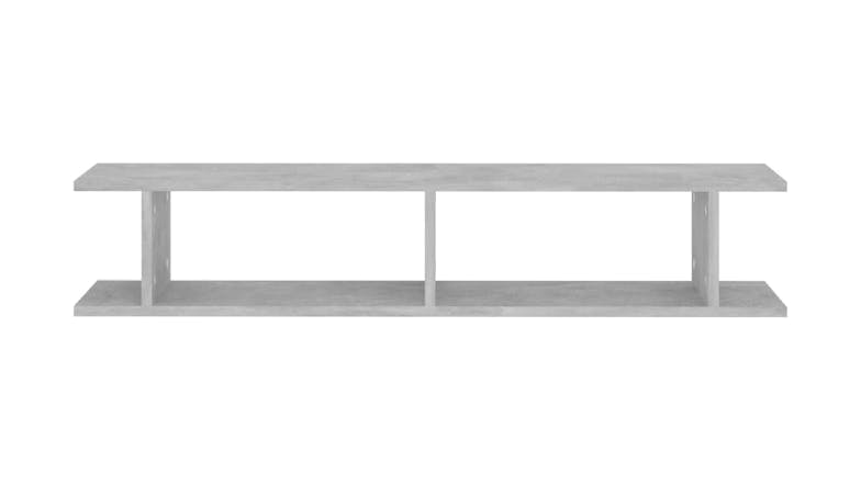 NNEVL Wall Shelves Floating Ladder 2pcs. 105 x 18 x 20cm - Concrete Grey