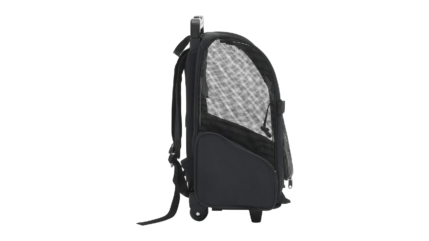 NNEVL Multipurpose Pet Trolley Foldable - Black