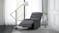 Lyon Fabric Swivel and Glider Manual Recliner Chair