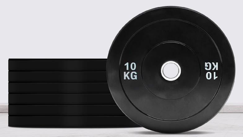 PROTRAIN Solid Rubber Weight Plates 10kg 2pcs.