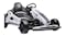 TSB Living Kids' Electric Go Kart with Drift Capability - White