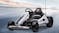 TSB Living Kids' Electric Go Kart with Drift Capability - White