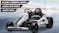 TSB Living Kids' Electric Go Kart with Drift Capability - White