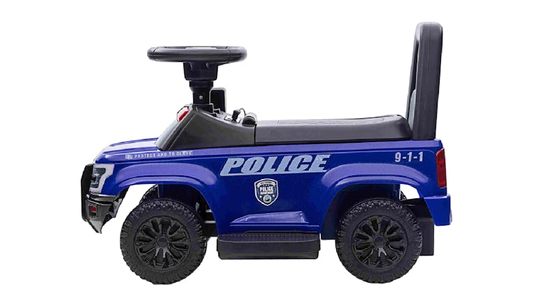 TSB Living Ride-On Car - Police Car Blue