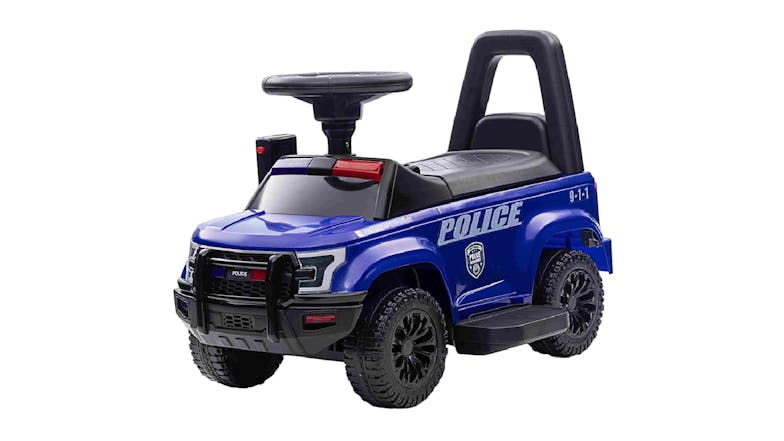 TSB Living Ride-On Car - Police Car Blue