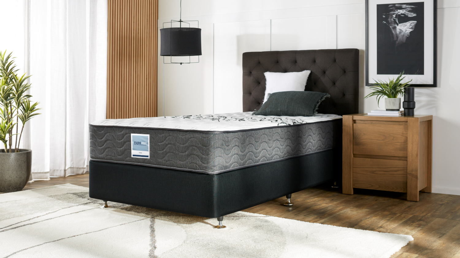 Suparest Deluxe Medium Single Mattress by A.H Beard
