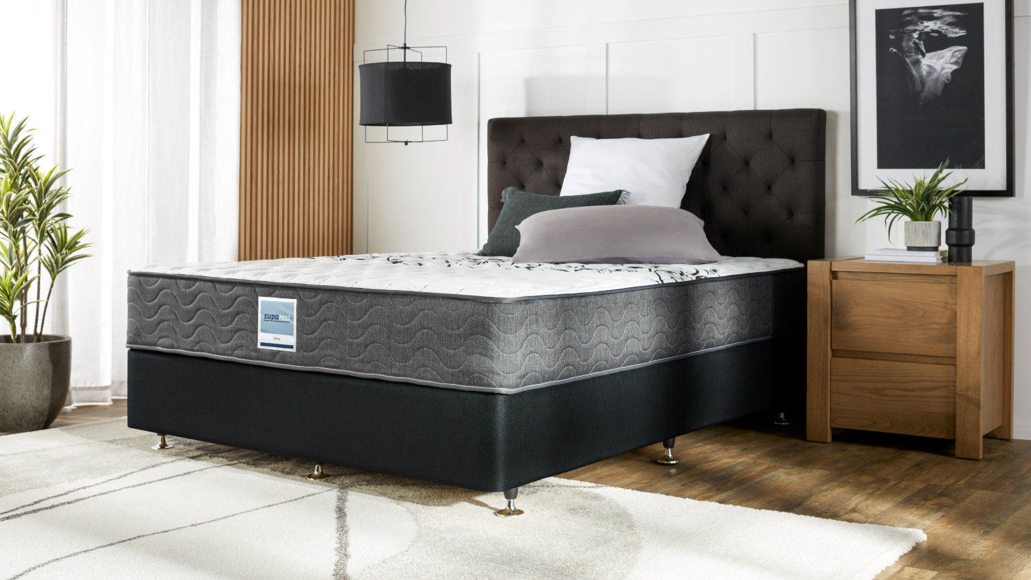 Suparest Deluxe Medium King Mattress by A.H Beard