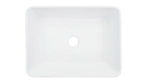 NNEVL Basin Rectangle Ceramic 40 x 30 x 13cm - White