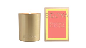 Ecoya 460g Goldie Candle - Raspberry & Hibiscus