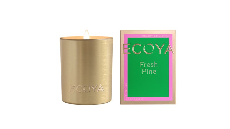 Ecoya 105g Mini Goldie Candle - Fresh Pine