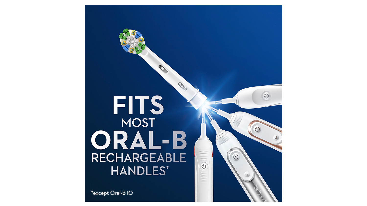 Oral-B Floss Action Replacement Brush Head - 3 Pack/White (EB25-3 ...