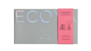 Ecoya Mini Candle & Diffuser Gift Set - Guava & Lychee Sorbet