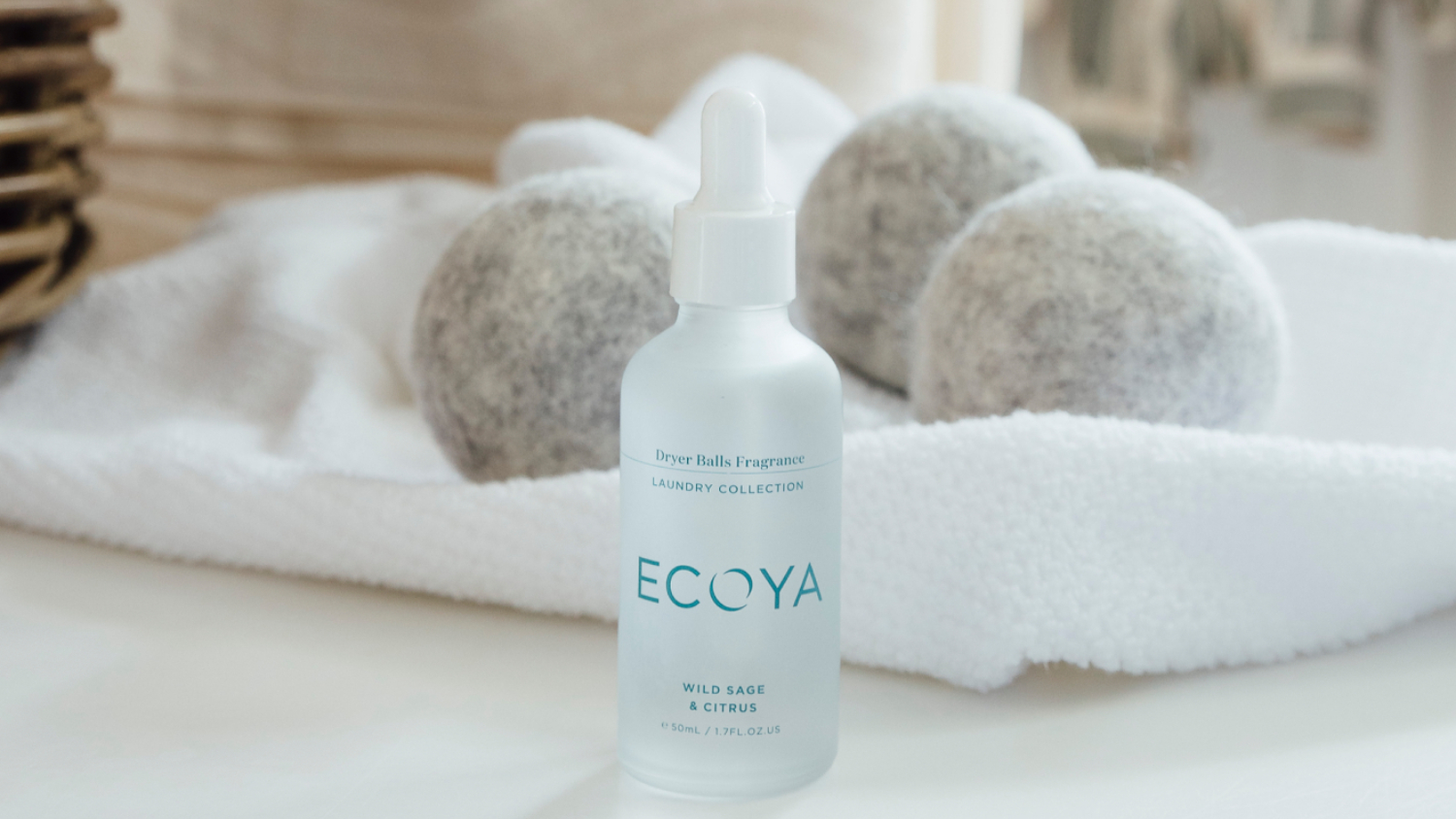 Ecoya Fragrance Dropper 50ml Wild Sage & Citrus Harvey Norman New