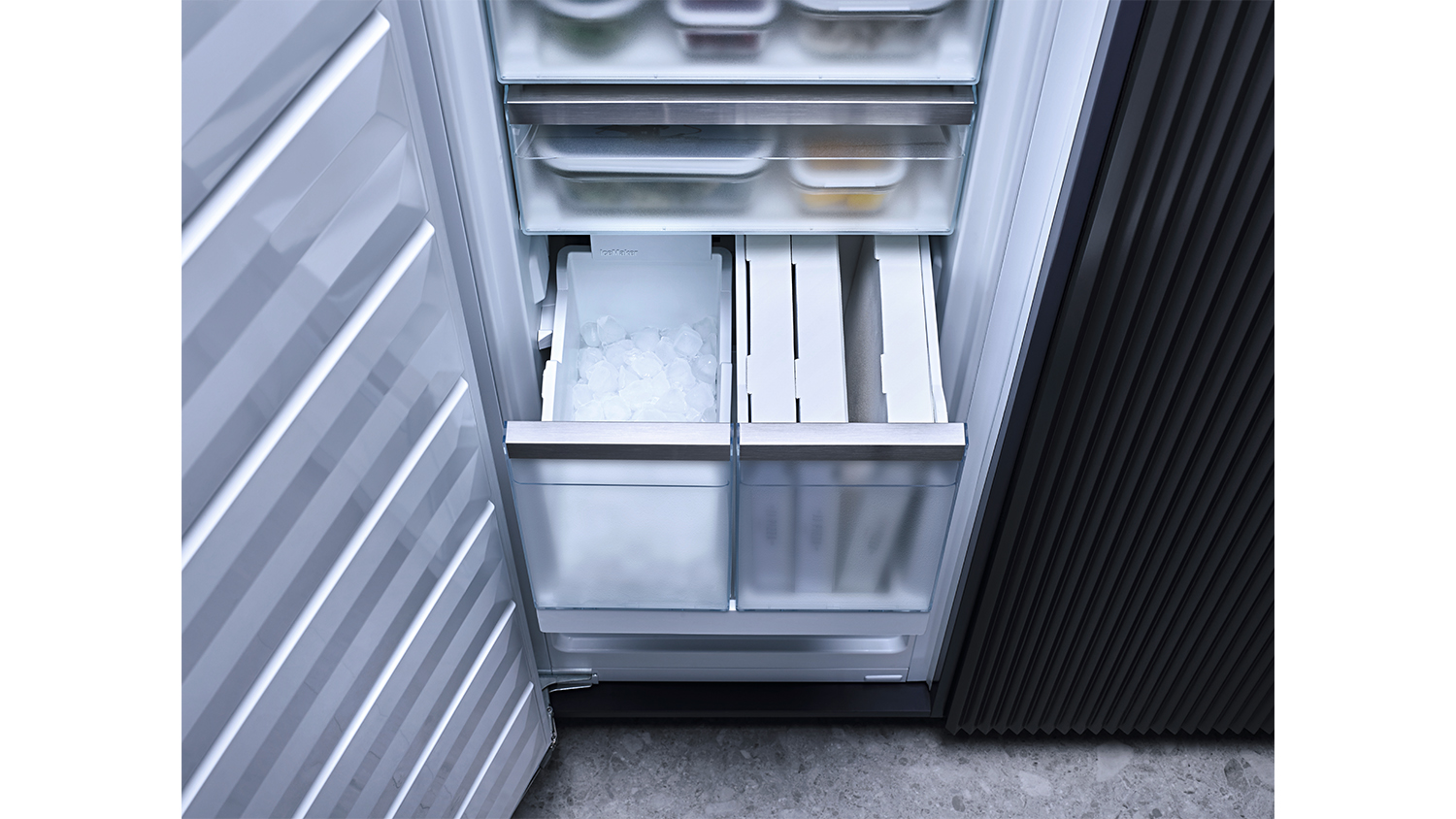 Miele 213L Integrated Single Door Vertical Freezer with Ice Maker