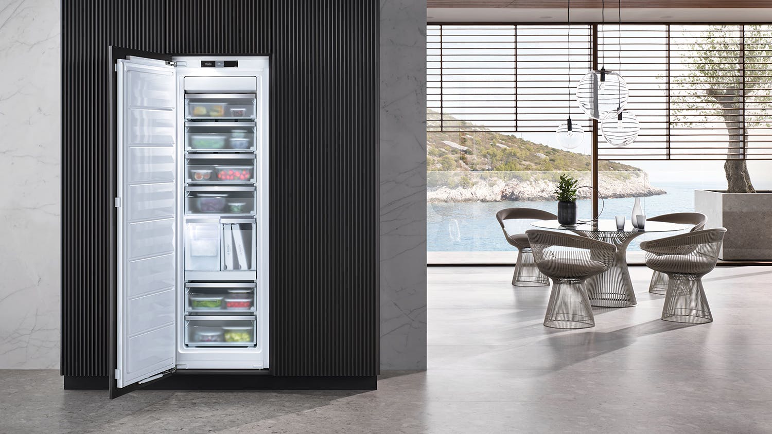 Miele 213L Integrated Single Door Vertical Freezer with Ice Maker - Panel Ready (FNS 7794 E/11738290)