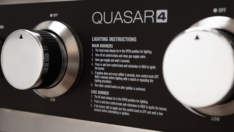 Quasar 4 Burner Gas BBQ